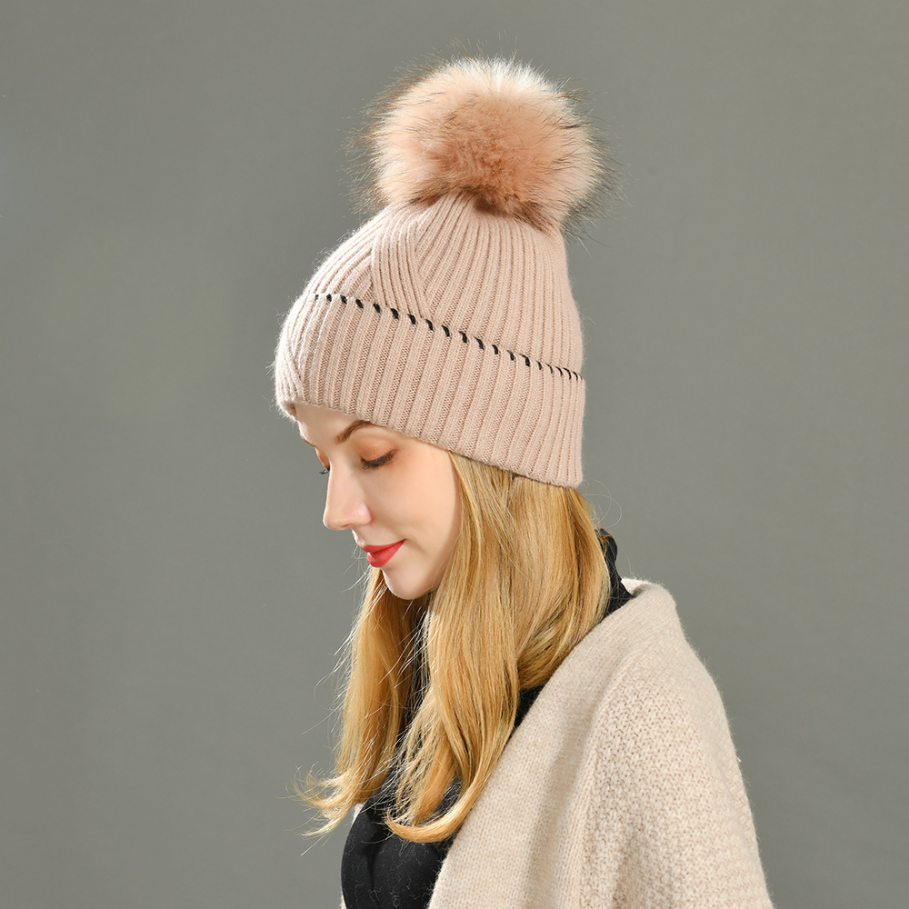 Wholesale Winter Autumn Spring Beanie Hat for Women New Design Custom Warm Crochet Beanie Hat