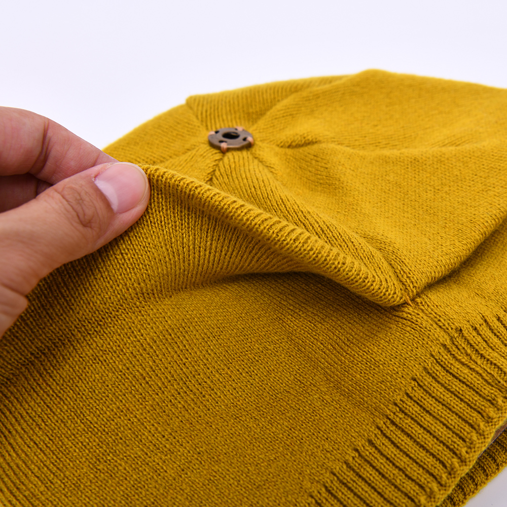 Wholesale Crochet Beanie Hat Wool Blend Winter Knitted Beanie Wholesale Custom Real Fur Fake Fur Pompom Hat