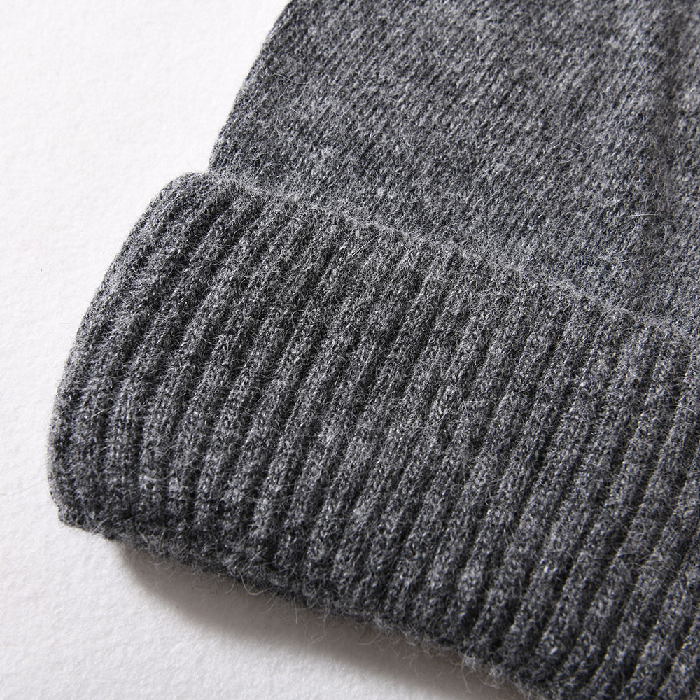 Wholesale High Quality Angora Winter Hat Running Sports Autumn Spring Slouchy Custom Skull Beanies 