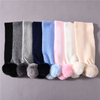 Wool Cashmere Knitted Scarf Baby Children Wholesale Oem Spring Autumn Long Style Winter Kids Scarves Knitted