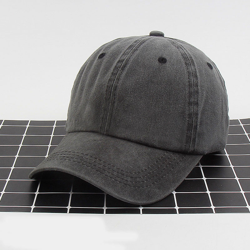 Denim Dad Hat Men and Women Washed Distressed Cap and Hat Summer Wholesale Sports Hats Men Baseball Cap