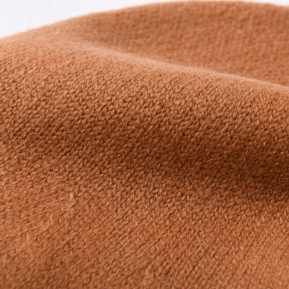 100% Cashmere Soild Color Soft Warm Wide Brim Fisherman Hat