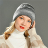 Custom Wool Cable Ribbed Knit Beanie Winter Hat Fashion Ladies Multi Color Women Winter Tie Dye Beanie Hats