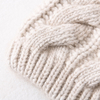 Hot Selling Winter Custom Twist Women Bonnet Fashion Keeping Warm Thick Double Layer Wool Knitted Winter Beanies Women