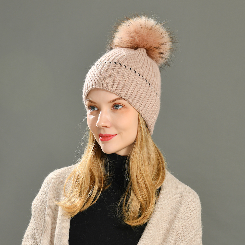 Wholesale Winter Autumn Spring Beanie Hat for Women New Design Custom Warm Crochet Beanie Hat