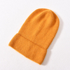 Winter Unisex Beanies Hat Warm Soft Custom Logo Classic Striped angora Bright Silk Knitted Beanies