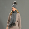 Wholesale Winter Warm Soft Knitted High Quality Classic Unisex Angora Scarves 