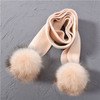 Wholesale Winter Warm Soft Knitted High Quality Classic Unisex Angora Scarves 