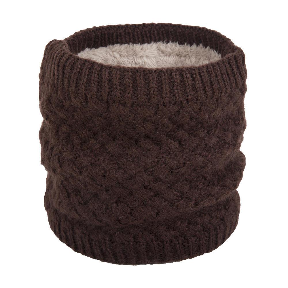 Winter Warm Cashmere Knit Neck Scarf Wrap Cowl Loop Snood Shawl Hip Hop Thicken Scarf Men Women Knitted Neck Scarves