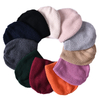 Wholesale Blank Winter Beanies High Quality Soft Classic Unisex Wool blend Knitted Beanie 