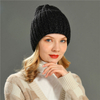 Wholesale Winter Warm Soft Acrylic beanie Knitted Hats Ladies Girls New Fashion High Quality Acrylic Thick Beanie Hat 
