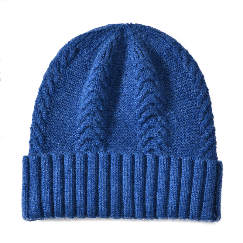 Winter Warm Soft Ladies Knitted Beanies Hat Angora Fashion Custom Wholesale Beanie Hats 