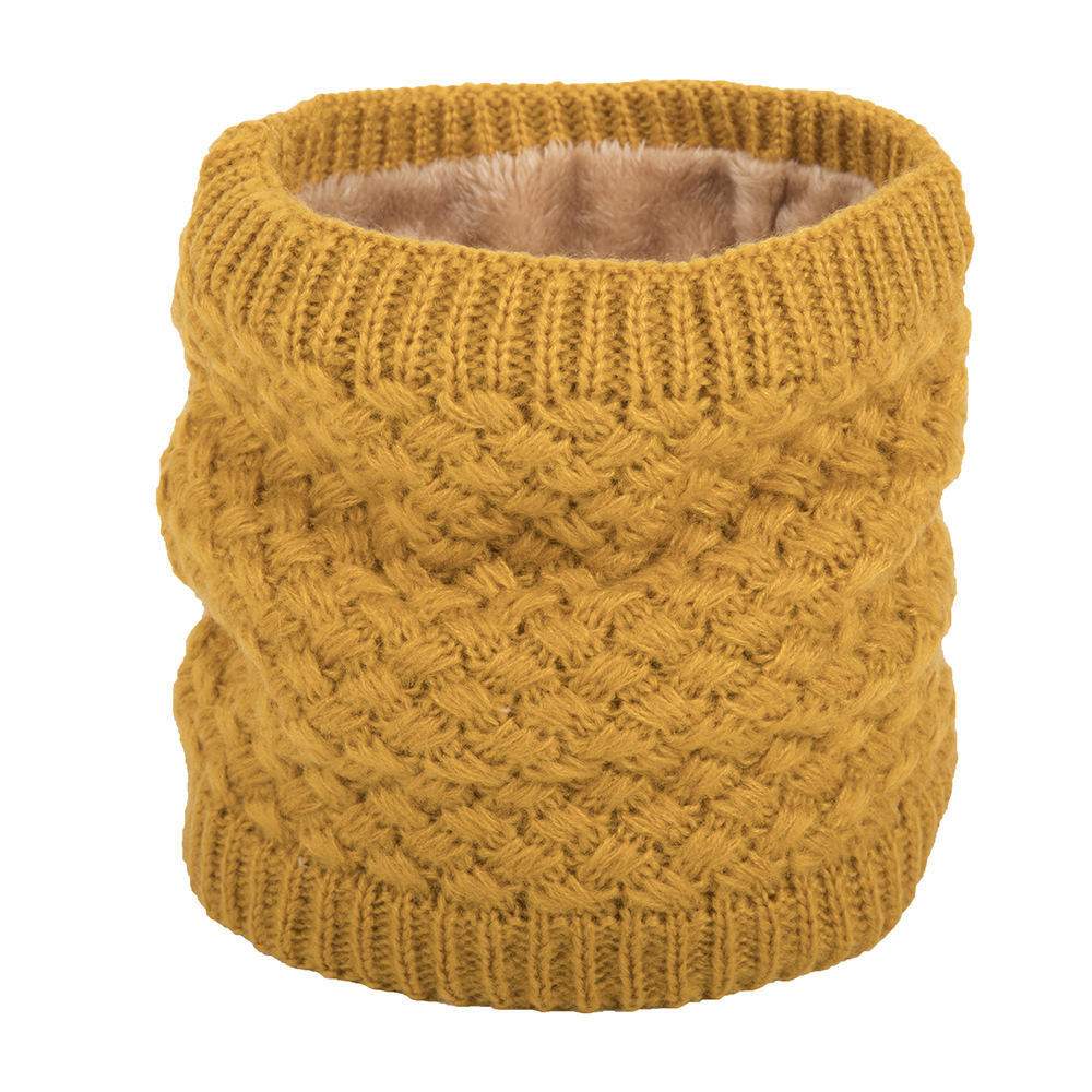 Winter Warm Cashmere Knit Neck Scarf Wrap Cowl Loop Snood Shawl Hip Hop Thicken Scarf Men Women Knitted Neck Scarves