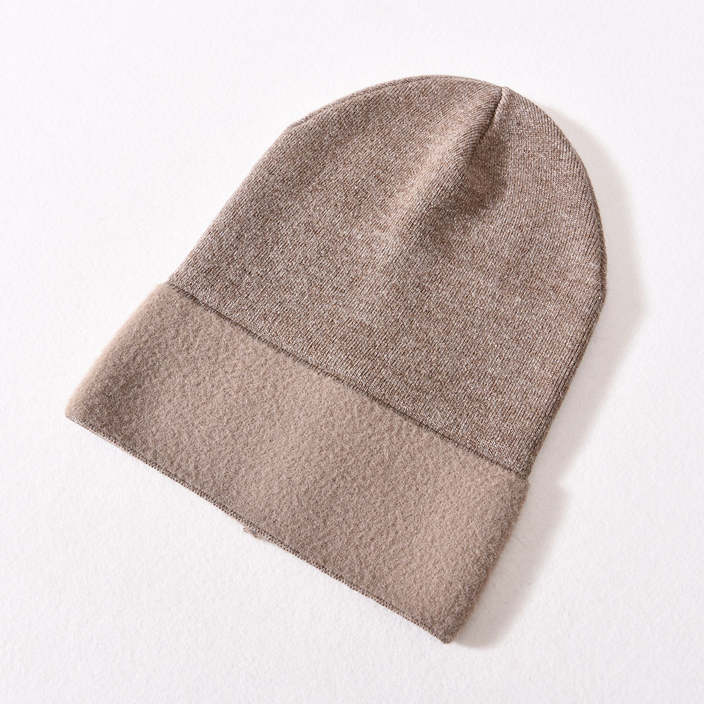  Whole Sale Winter Angora Beanie Hats Warm Soft Custom Wholesale Knitted Beanie Adult