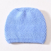 Winter Ripple Knit Kids Hats High Quality Water Ripple Thick Warm Soft Angora Knit Beanie Baby