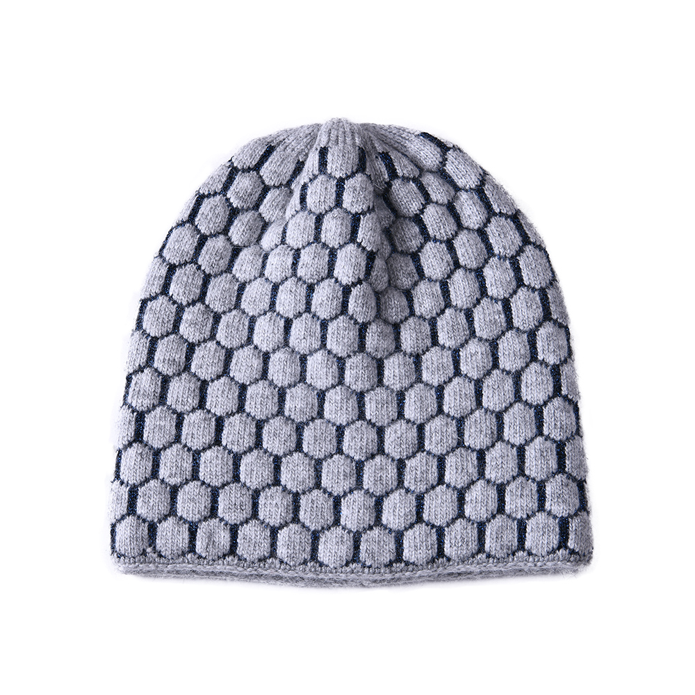 High Quality Angora Wool Knit Beanie Hat Custom Winter Hats with Fur Pom Pom New Style Ladies Wool Beanie