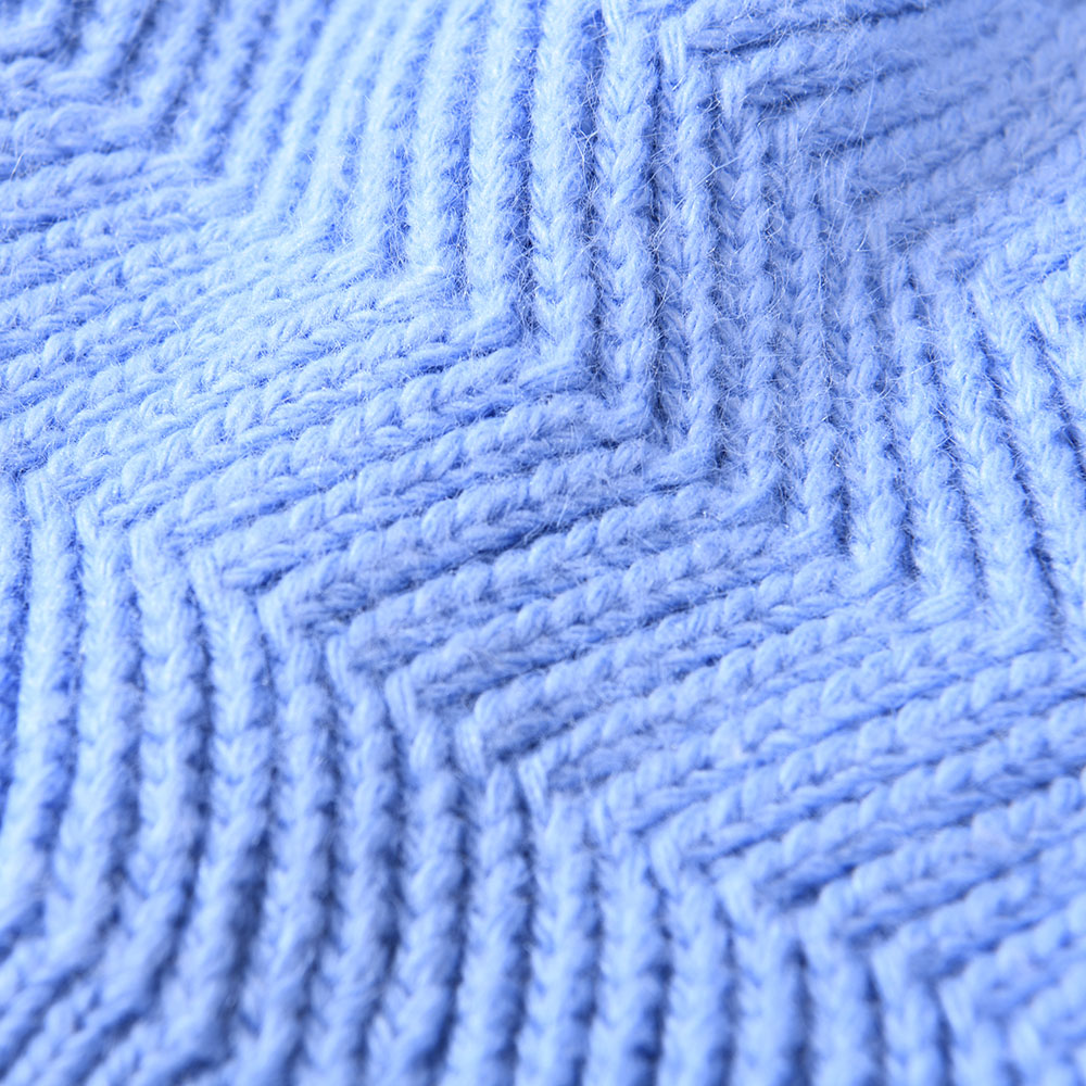 Winter Ripple Knit Kids Hats High Quality Water Ripple Thick Warm Soft Angora Knit Beanie Baby