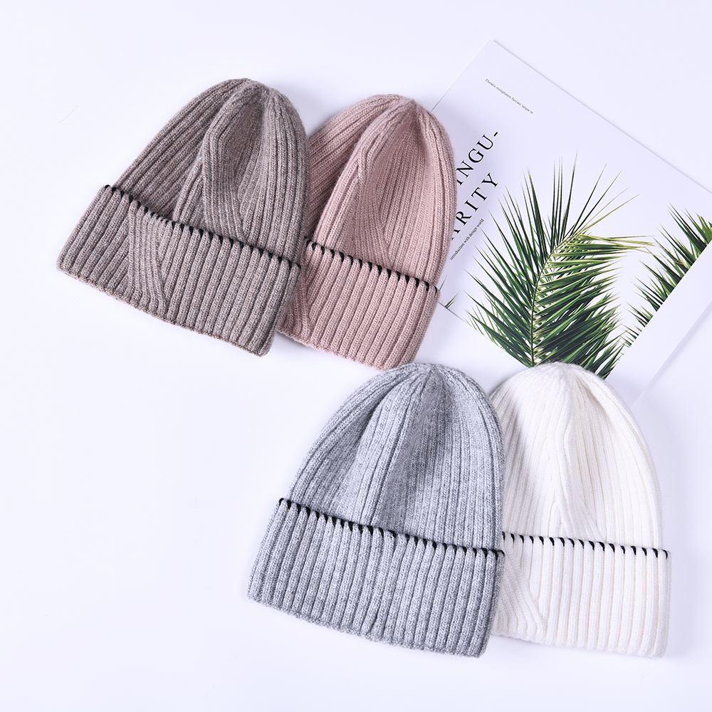 Wholesale Winter Autumn Spring Beanie Hat for Women New Design Custom Warm Crochet Beanie Hat