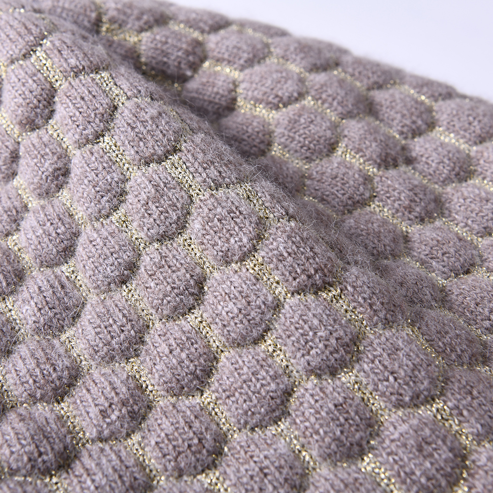 High Quality Angora Wool Knit Beanie Hat Custom Winter Hats with Fur Pom Pom New Style Ladies Wool Beanie