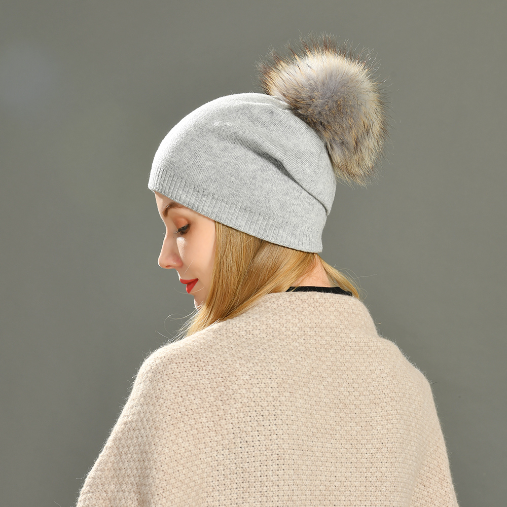 Factory Wholesale Custom Common Plain Solid Color Comfort Unisex Winter Wool Knitted Slouchy Beanie Hats