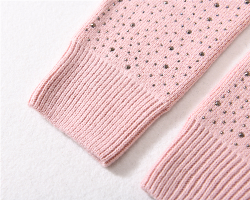 Winter Cashmere Knitted Hand Gloves Elastic Mittens Women Warm Female Winter Fingerless Gloves Knitted
