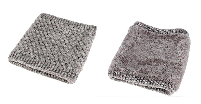 Winter Warm Cashmere Knit Neck Scarf Wrap Cowl Loop Snood Shawl Hip Hop Thicken Scarf Men Women Knitted Neck Scarves