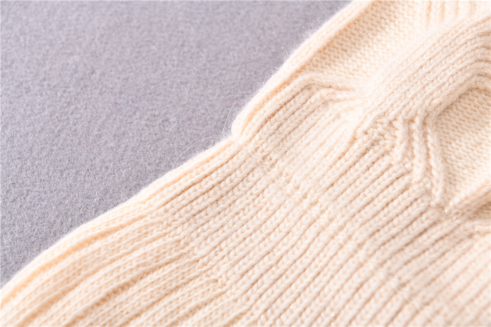 Cute Soft Warm Knitted Hats Bright Silk Double Layer Thick Winter Kids Baby Warm Beanies