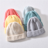 High Quality Chenille Knit Winter Hat Warm Custom Infant Toddler Baby Crochet Wholesale Kids Beanies