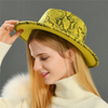 Wool Felt Wide Brim Flat Top Hat Formal Fashion Autumn And Winter New Wholesale Wool Fedora Hats