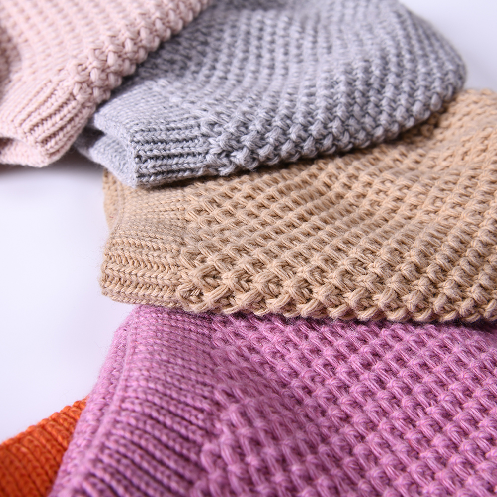 Wholesale Blank Winter Beanies High Quality Soft Classic Unisex Wool blend Knitted Beanie 