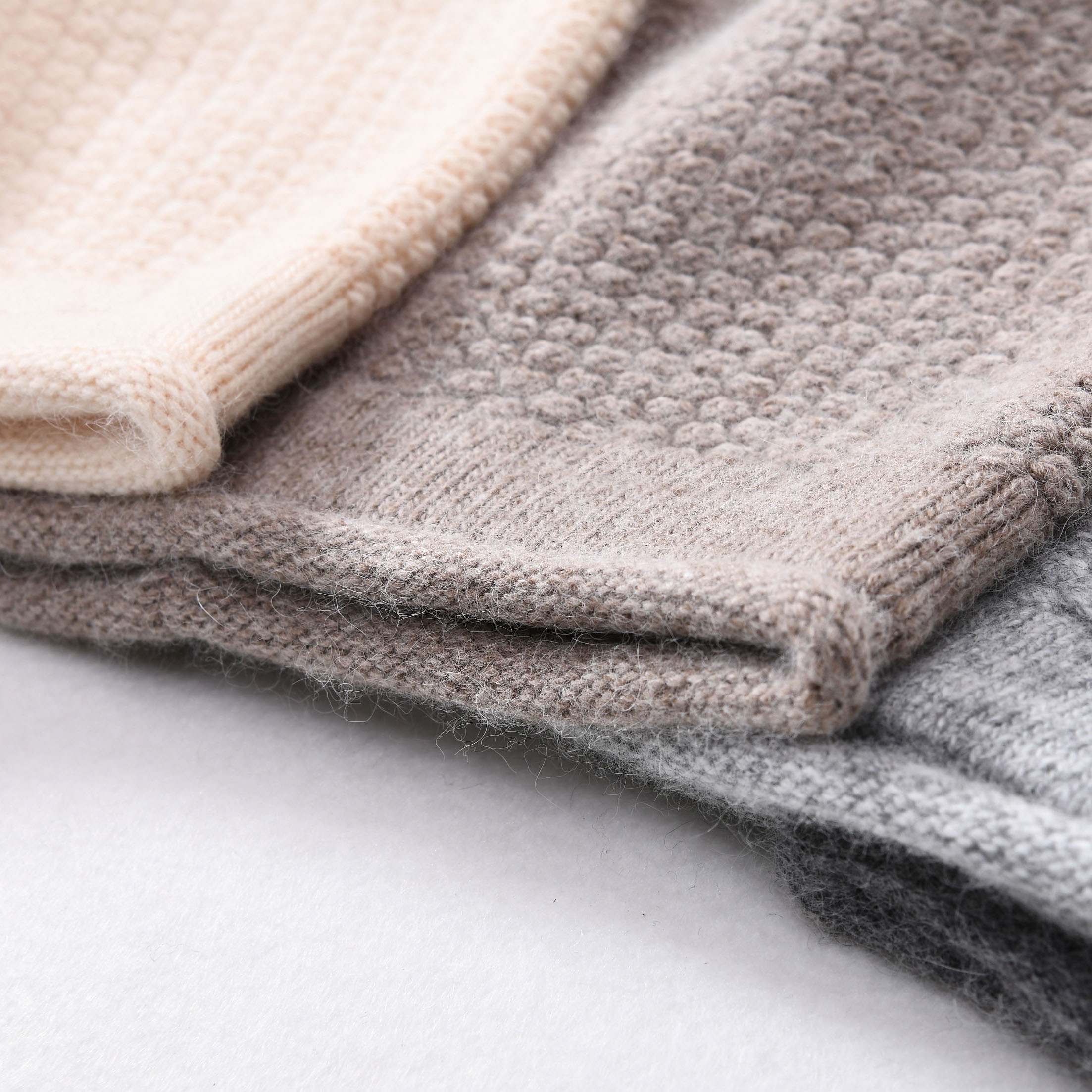 Winter Hot Sale Women Lady Warm Soft Angora Beanie Hat High Quality Knit Wool Beanie Hat