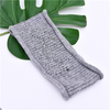Wholesale Spring Autumn Winter Custom Common Plain Solid Color Soft Women Winter Wool Knitted Knitted Headband 