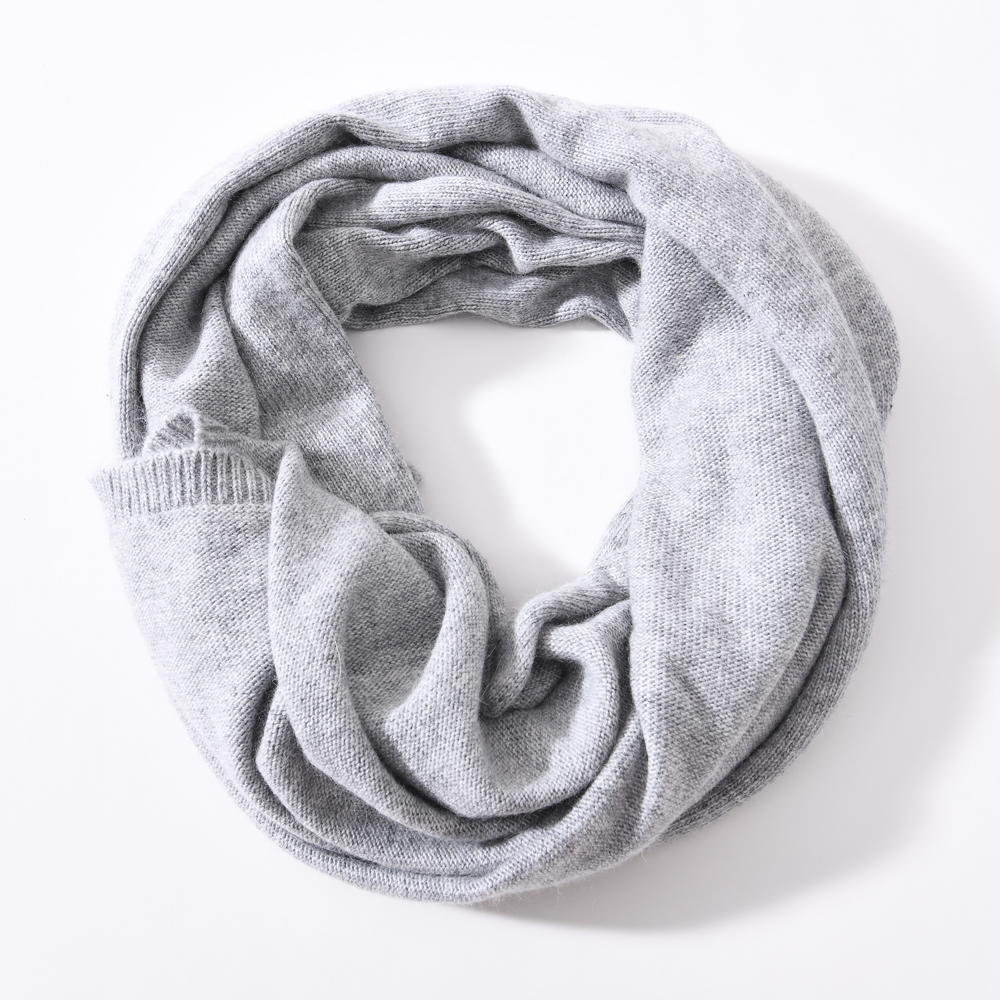 Cashmere Scarf Oem Odm Plain Soft Warm Big Shawl Cape Women Wholesale Wool Cashmere Custom Knitted Scarf