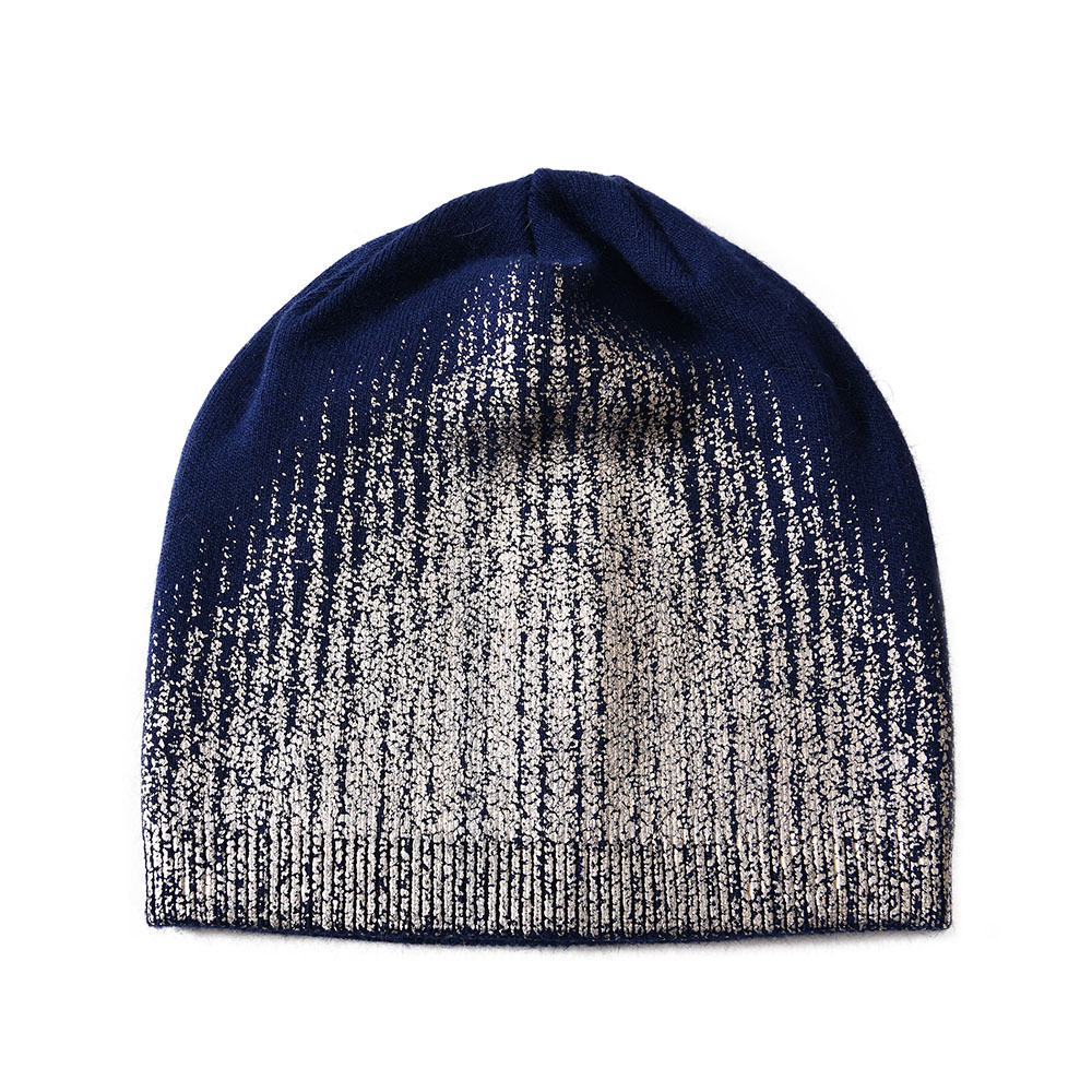 Winter Gilding Fashion Knitter Hat Beanie High Quality Cool Knitted Hats Women Pom Pom Hat