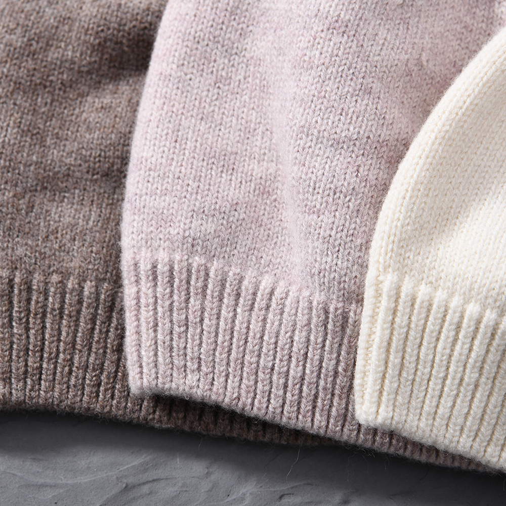 Daily Warm Soft Knit Winter Hat Wholesale Autumn High Quality Plain Knit Wool Fisherman Beanie