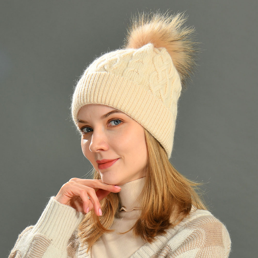 Winter Hats for Women New Beanies Knitted Solid Cool Hat Soft Autumn Female Warm Bonnet Casual Cap Wholesale