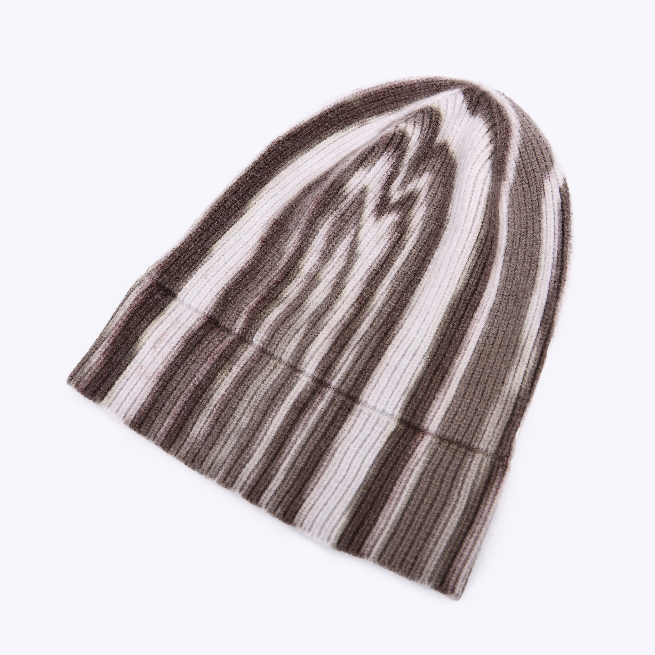 Wholesale Winter New Fashion Acrylic beanie Knitted Hats Ladies Girls Soft High Quality Acrylic Marbling Beanie Hat 