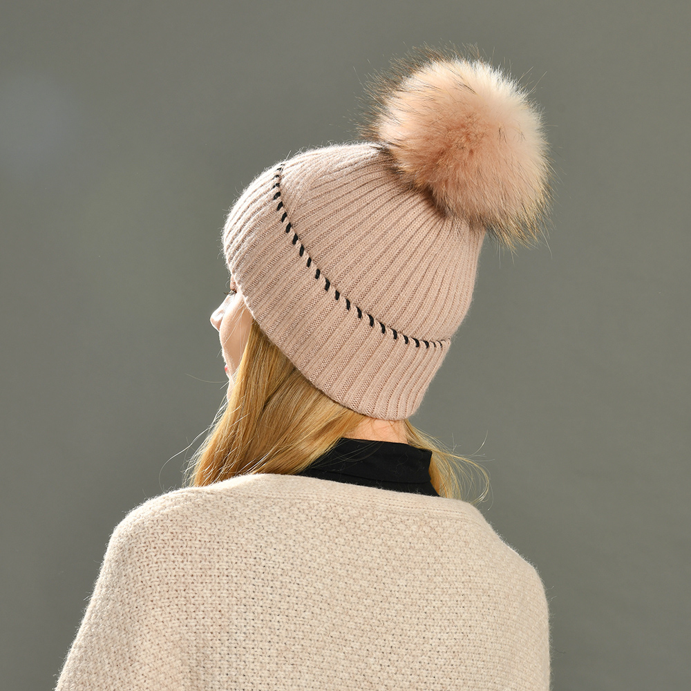 Wholesale Winter Autumn Spring Beanie Hat for Women New Design Custom Warm Crochet Beanie Hat
