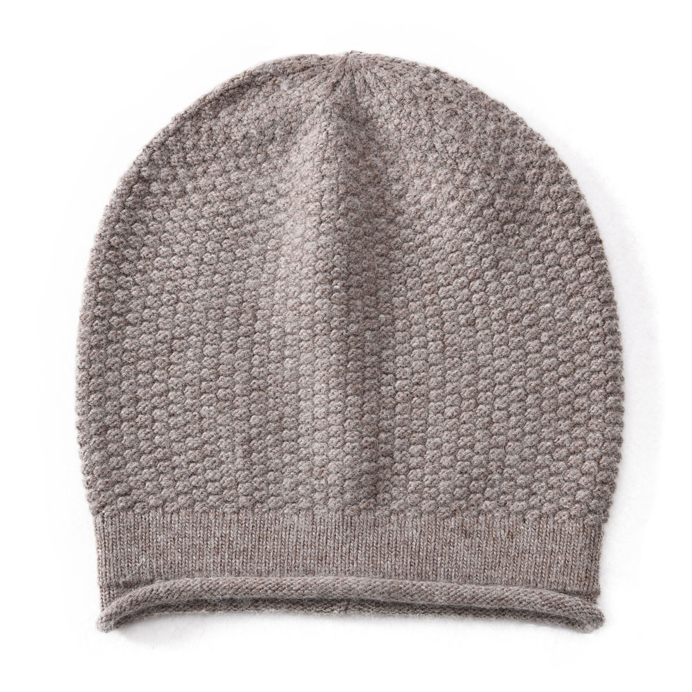 Winter Hot Sale Women Lady Warm Soft Angora Beanie Hat High Quality Knit Wool Beanie Hat