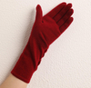 Wholesale Long Arm Soft Stretchy Custom Logo Warm Winter Gloves New Fashion Women Cashmere Gloves & Mittens