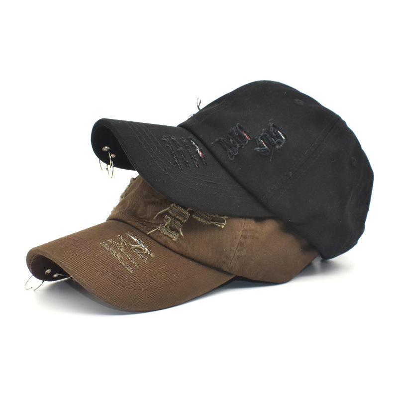 Unisex Vintage Cotton Adjustable Snapback Dad Hat Blank Solid Color Washed Sports Distressed Baseball Caps