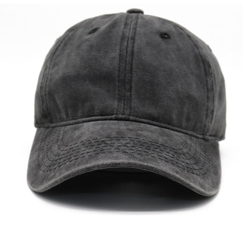 Denim Dad Hat Men and Women Washed Distressed Cap and Hat Summer Wholesale Sports Hats Men Baseball Cap