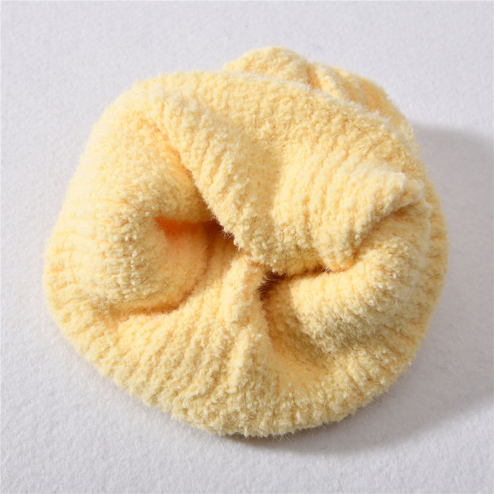 High Quality Chenille Knit Winter Hat Warm Custom Infant Toddler Baby Crochet Wholesale Kids Beanies