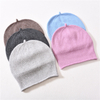 Wholesale Trending Special Design Plain High Quality Winter Cute Women Cashmere Knitted Slouch Beanie 