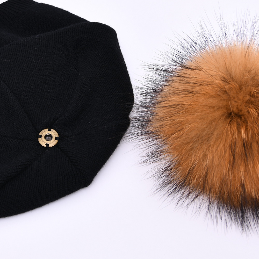 Wholesale Winter Rhinestone Wool Knitted Beanie Custom Women Winter Heart Rhinestone Wool Slouch Beanie
